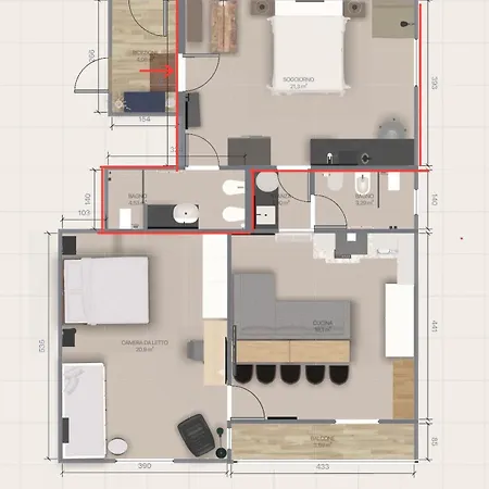 Typic Loft Beachfront Appartement Alghero